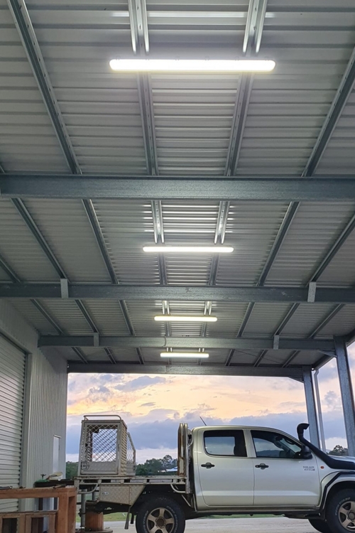shed carport lights